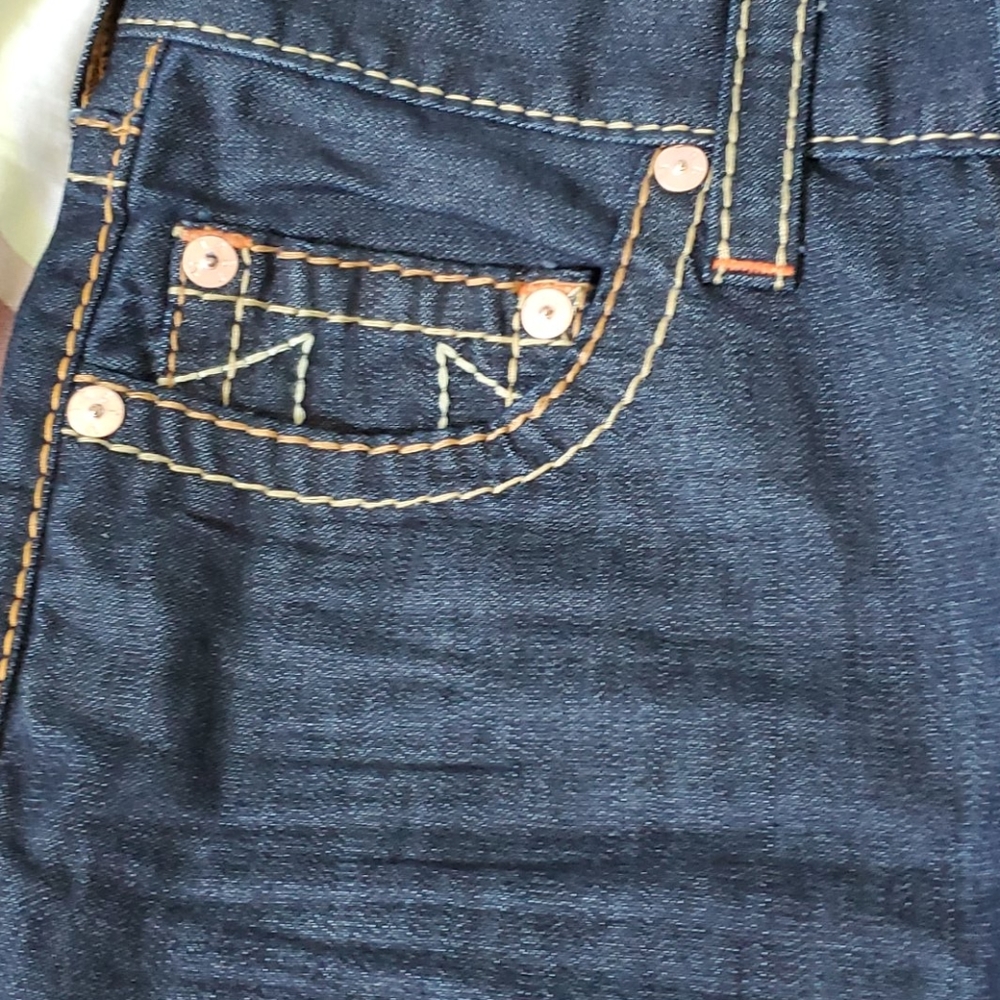 Men True Religion Skinny No Flap Big T Jeans Sz 30 - Picture 4 of 8